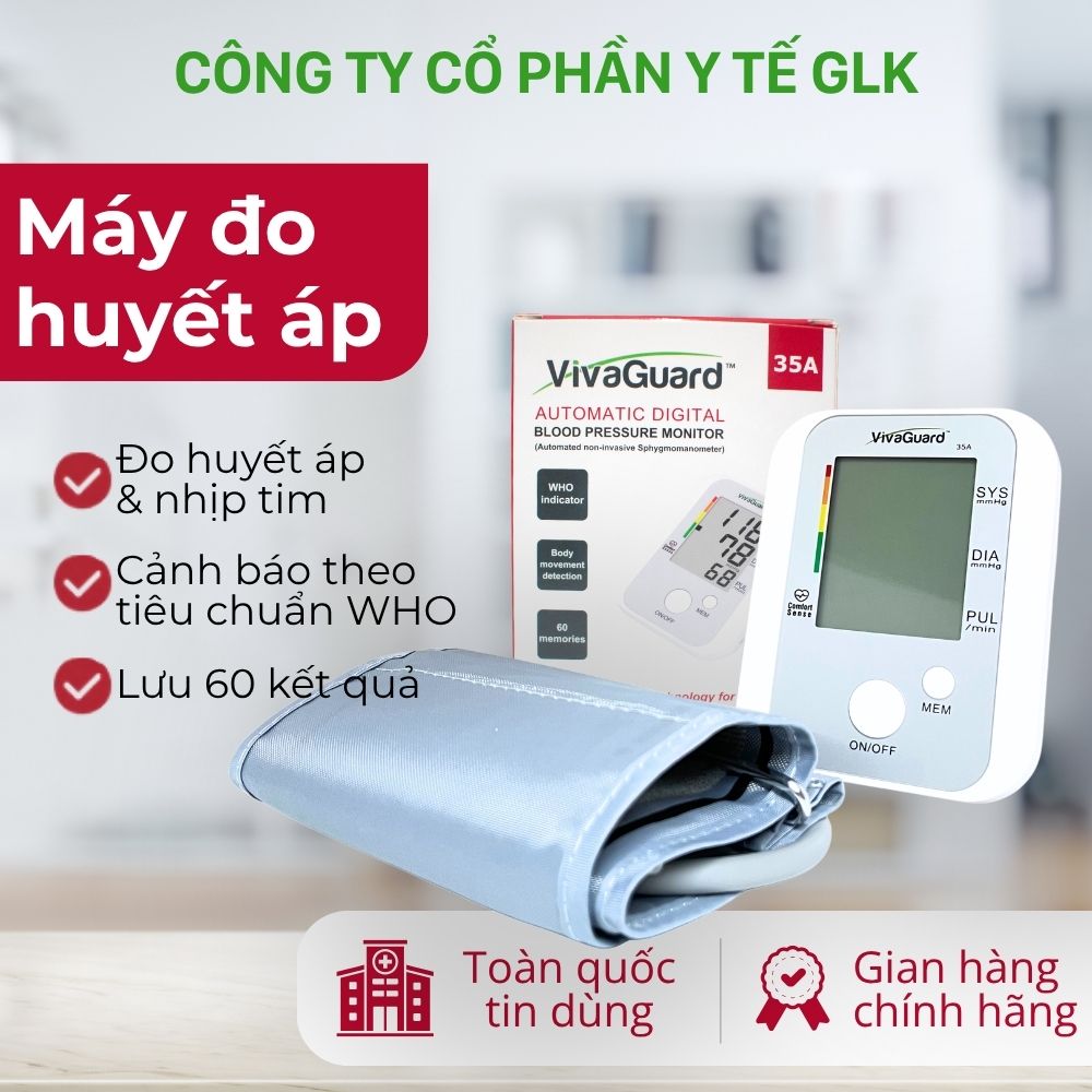 Máy đo huyết áp cao cấp VivaGuard
