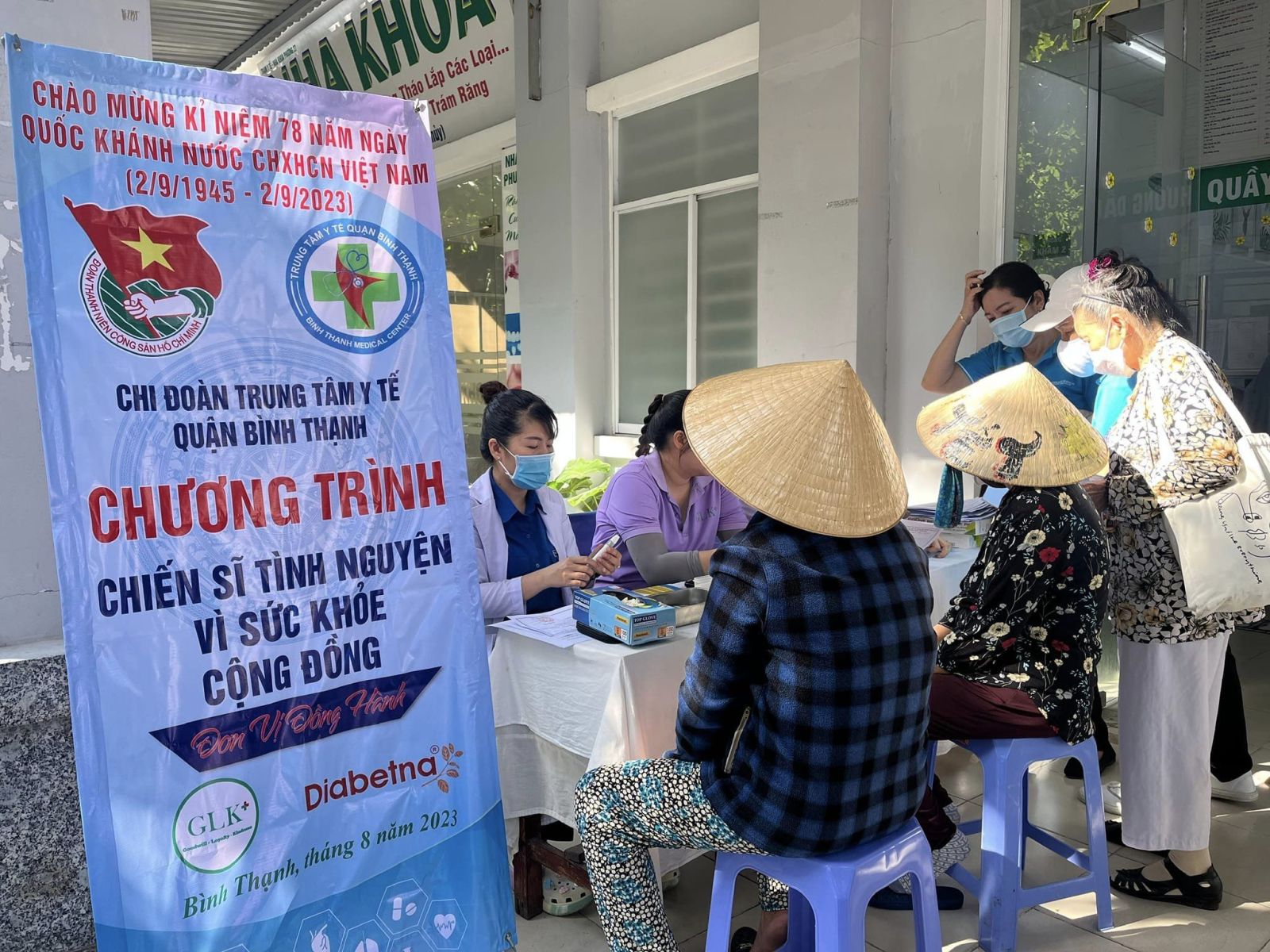 Chiến sĩ tình nguyện vì sức khỏe cộng - Bình Thạnh, tháng 08 năm 2023